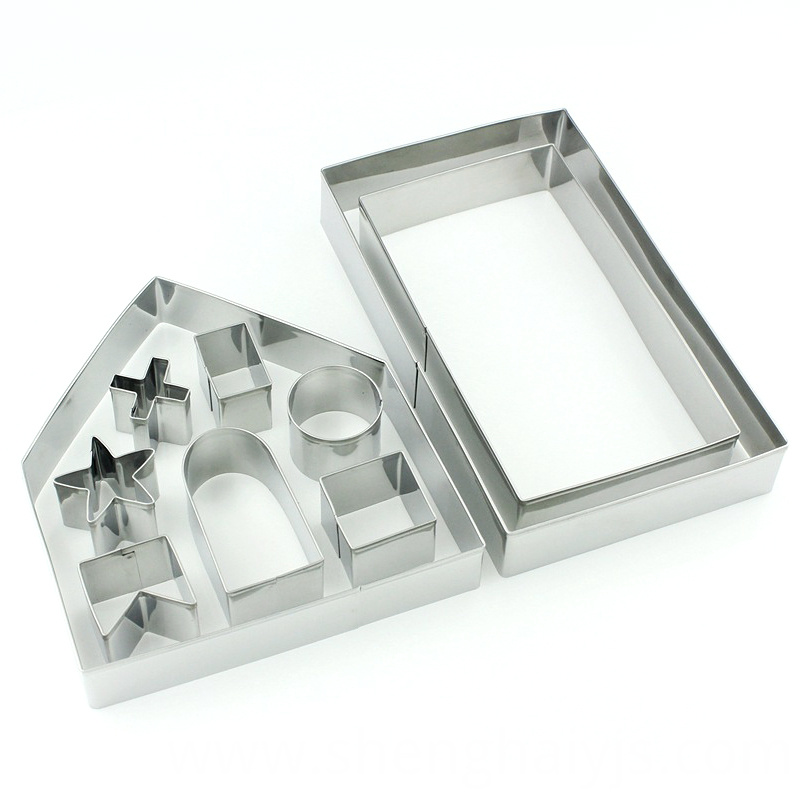 10pcs 3D stainless steel Christmas cookie cutter set 10pcs 3D stainless steel Christmas cookie cutter set